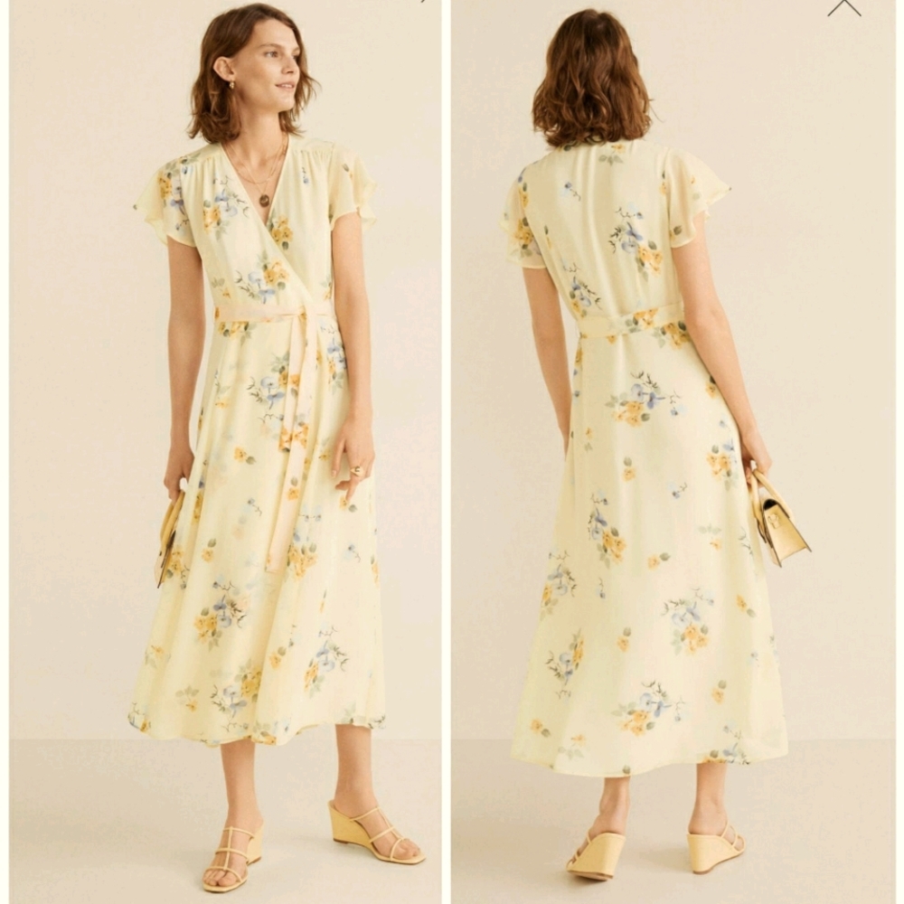 MANGO Midi Dress NWOT